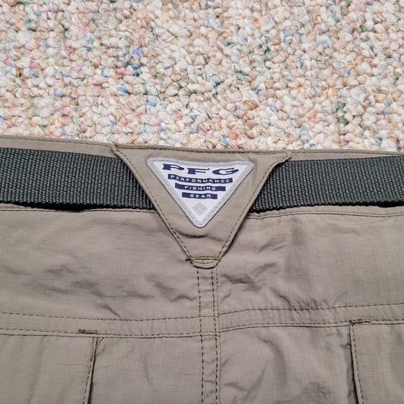 Columbia PFG Shorts Mens 36 Palm Peak Omni Shade Omni Wick Outdoors Hiking NWT - Picture 10 of 14
